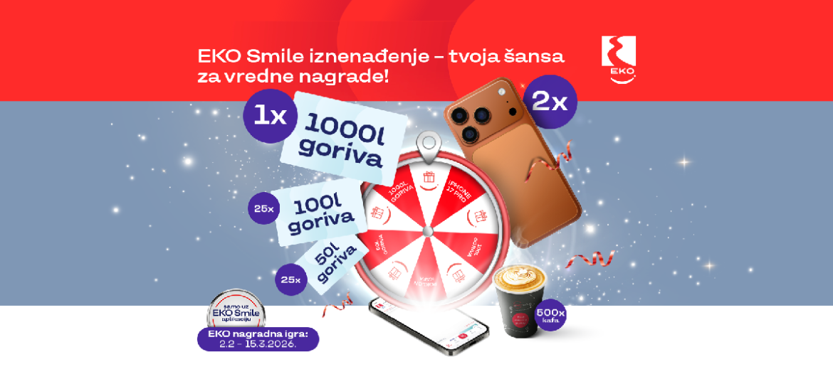 Eko Smile nagradna igra 2026 - nagrada.rs