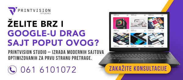 Moderan web dizajn i digitalna rešenja za male i velike biznise - PrintVision Studio