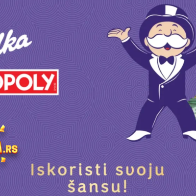Milka MONOPOLY za nagrade - Milka nagradna igra 2026