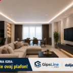 Gips Line Pro i Nagrada rs akcija za besplatan gipsani plafon sa svetlima